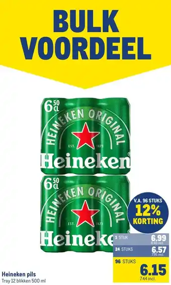 Makro Heineken pils aanbieding