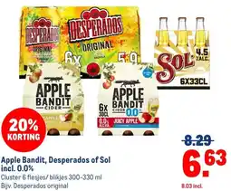 Makro Apple Bandit, Desperados of Sol incl. 0.0% aanbieding