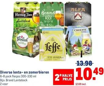 Makro Diverse lente- en zomerbieren aanbieding