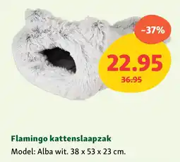 Maxi Zoo Flamingo kattenslaapzak aanbieding