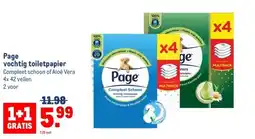 Makro Page vochtig toiletpapier aanbieding