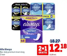 Makro Alle Always aanbieding