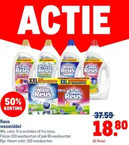 Makro Reus wasmiddel aanbieding