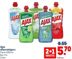 Makro Ajax allesreinigers aanbieding