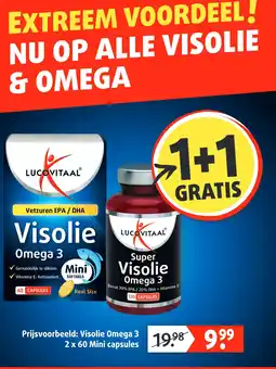 Lucovitaal Visolie Omega 3 aanbieding