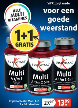 Lucovitaal ALLE MULTI VITAMINES aanbieding