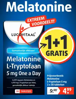 Lucovitaal Melatonine aanbieding