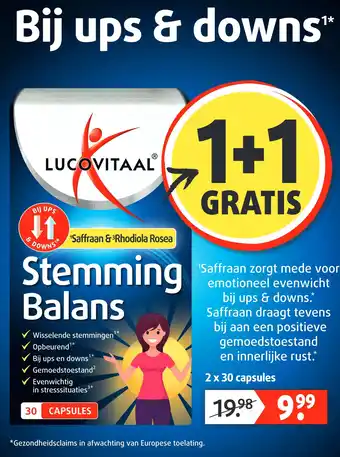 Lucovitaal Bij ups & downs aanbieding