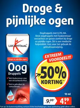 Lucovitaal Droge & pijnlijke ogen aanbieding