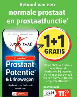 Lucovitaal Prostaat 7* Potentie & Urinewegen 1* 2* aanbieding