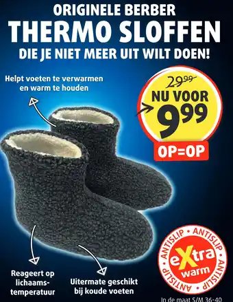 Lucovitaal THERMO SLOFFEN aanbieding