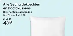 Leen Bakker Alle Sedna dekbedden en hoofdkussens aanbieding