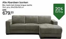 Leen Bakker Alle Aberdeen banken aanbieding