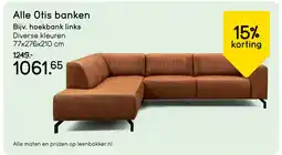 Leen Bakker Alle Otis banken aanbieding