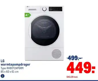 Makro LG warmtepompdroger aanbieding