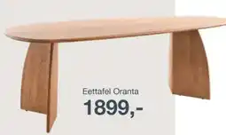 IN.HOUSE Eettafel Oranta aanbieding