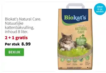 Intratuin Biokat's natural care aanbieding