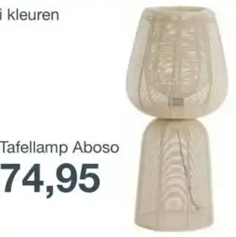 IN.HOUSE Tafellamp Aboso aanbieding