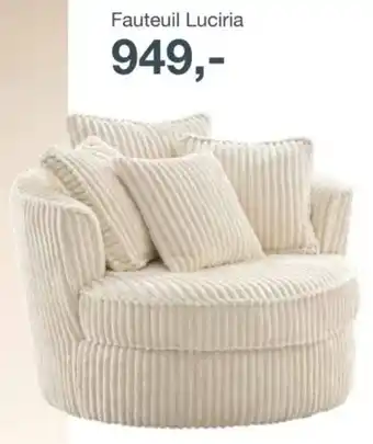 IN.HOUSE Fauteuil Luciria aanbieding