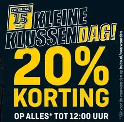 Hubo KLEINE KLUSSENDAG! aanbieding