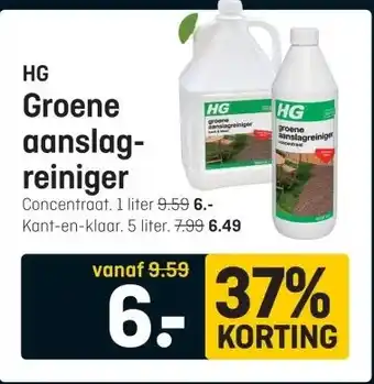 Hubo HG Groene aanslag- reiniger aanbieding