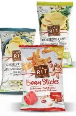 Ekoplaza KIKKERERWTENCHIPS OF BONENSTICKS aanbieding