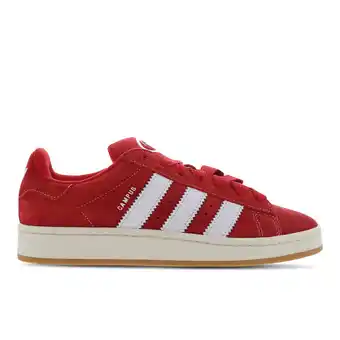 Foot Locker Adidas Campus Heren Schoenen - Rood - Maat: 44 2/3 - Leer - Foot Locker aanbieding