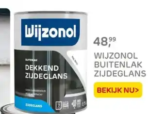 Praxis Wijzonol buitenlak zijdeglans aanbieding