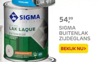 Praxis Sigma buitenlak zijdeglans aanbieding