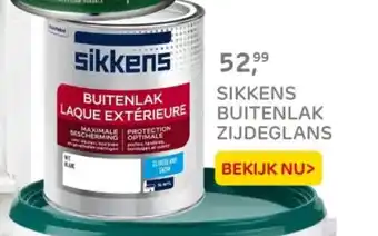 Praxis Sikkens buitenlak zijdeglans aanbieding