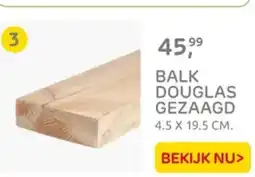 Praxis Balk douglas gezaagd aanbieding