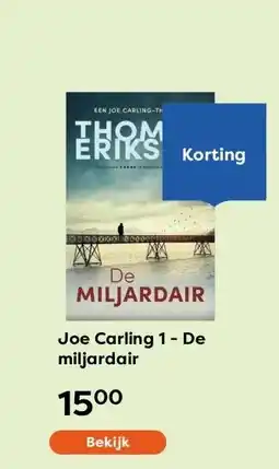 The Read Shop Joe Carling 1 - De miljardair aanbieding