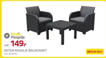 Praxis KETER ROSALIE BALKONSET aanbieding