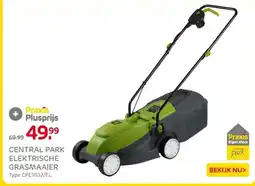 Praxis CENTRAL PARK ELEKTRISCHE GRASMAAIER aanbieding