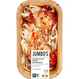 Jumbo Jumbo's Rijkgevulde Pasta Bolognese 450 g aanbieding