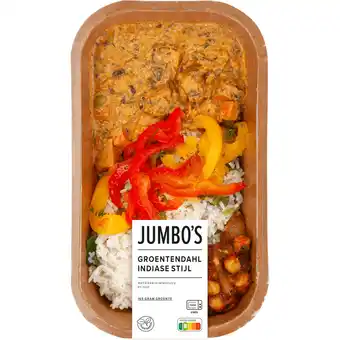 Jumbo Jumbo's Groentendahl Indiase Stijl 450 g aanbieding