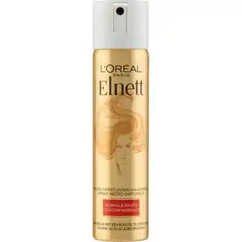 Jumbo L'Oréal Paris Elnett Micro-Verstuiving Haarspray 75 ml aanbieding