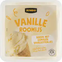 Jumbo Jumbo Vanille Roomijs 480 g aanbieding