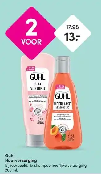 DA Guhl Haarverzorging aanbieding