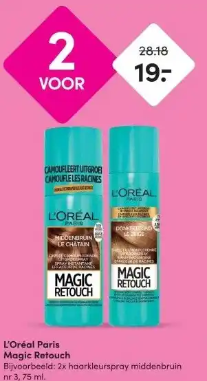 DA L'Oréal Paris Magic Retouch aanbieding