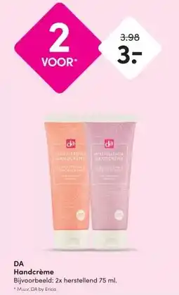 DA DA Handcrème aanbieding