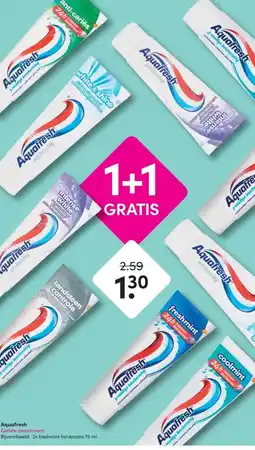 DA Aquafresh Gehele assortiment aanbieding