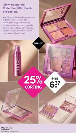 DA DA by Collection Filter finish aanbieding