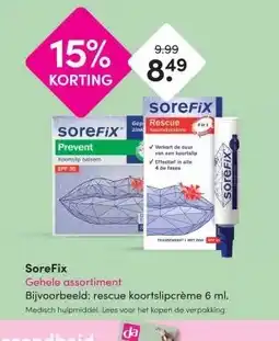 DA SoreFix Gehele assortiment aanbieding