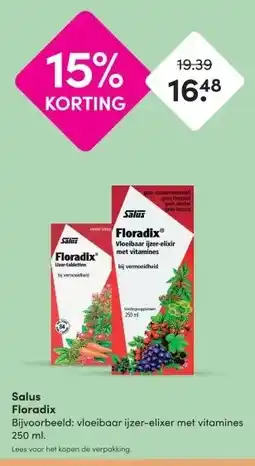 DA Salus Floradix aanbieding