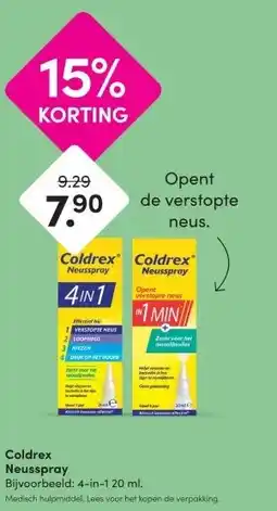 DA Coldrex Neusspray aanbieding