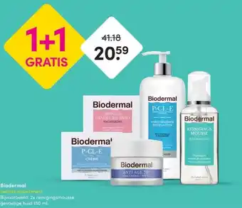 DA Biodermal Gehele assortiment Bijvoorbeeld: 2x reinigingsmousse aanbieding