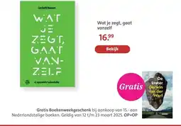 Bruna Wat je zegt, gaat vanzelf aanbieding