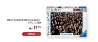 Bruna Harry Potter (Challenge puzzel) 1000 stukjes aanbieding