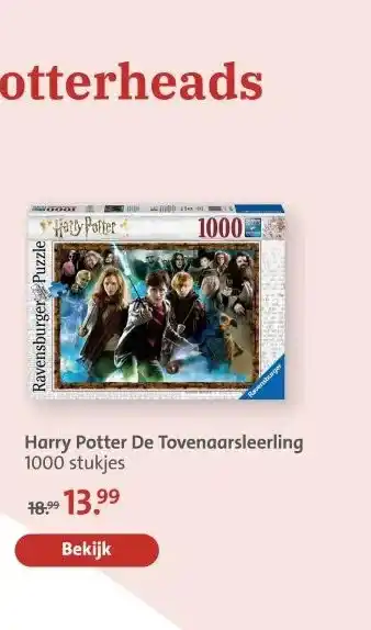 Bruna Harry Potter De Tovenaarsleerling 1000 stukjes aanbieding